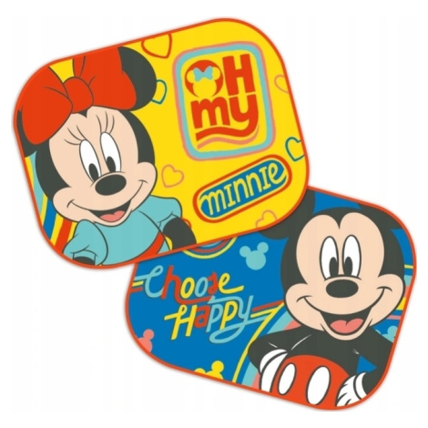 Disney Stínítko do auta boční 2 ks - Minnie a Mickey