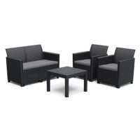 KETER Set zahradního nábytku CLAIRE 2 SEATERS SOFA, grafit