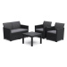 KETER Set zahradního nábytku CLAIRE 2 SEATERS SOFA, grafit