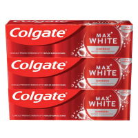 COLGATE Zubní pasta Max White Luminous 3x 75 ml