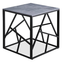 Konferenční stolek Universe 2 hranatý popelavě šedá mramor