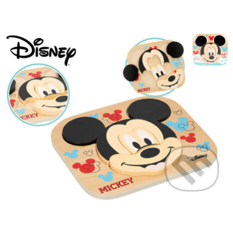 Mickey Mouse puzzle dřevěné - puzzle z kategorie Maxi dílky