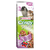 Tyčinky VERSELE-LAGA Crispy s lesním ovocem pro králíky a činčily 110 g