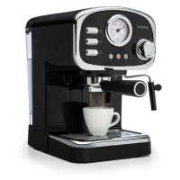 Klarstein Espressionata Gusto, espresso kávovar, 1100 W, 15 bar, černý