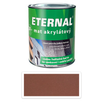 ETERNAL Mat akrylátový - vodou ředitelná barva 0.7 l Středně hnědá 021