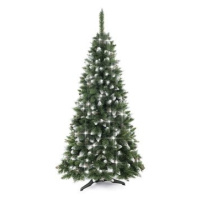 Aga Vánoční stromeček Borovice 150 cm Crystal stříbrná