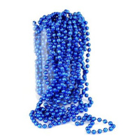 Dommio Perlový řetěz modrý, dlouhý 15 m