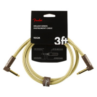 Fender Deluxe Series 3' Instrument Cable Tweed