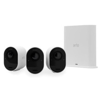 Arlo Ultra 2 Outdoor Security Camera - 3 ks, Bílá