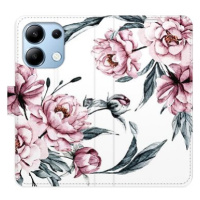 iSaprio flip pouzdro Pink Flowers pro Xiaomi Redmi Note 13