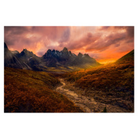 Fotografie Yukon Sunset, Greg Stokesbury, 40 × 26.7 cm