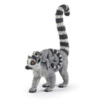 Lemur a mládě