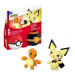 Mattel mega construx pokémon charmander & pichu 40 dílků, hxp13