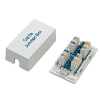 Spojka datového kabelu Solarix spojovací box CAT5E UTP 8p8c LSA+/Krone KRJ45-VEB5