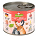 GranataPet pro kočky – Delicatessen konzerva, krůta a krevetami 12× 200 g