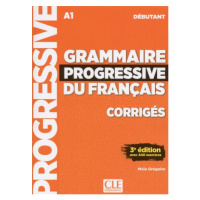 Grammaire progressive du français - Niveau débutant - 3 édition - Corrigés CLE International