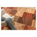 Koberec KASHQAI 4327 101 Patchwork terakota