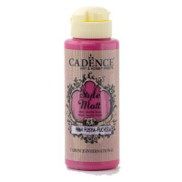 Matná akrylová barva Cadence Style Matt 120ml - fuchsia růžová fuchsiová Aladine