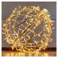 DecoLED LED světelná koule - teple bílá, pr. 60 cm