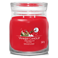 YANKEE CANDLE Signature Vonná svíčka střední 2 knoty Christmas Eve 368 g