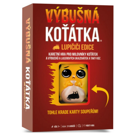 Výbušná koťátka: Lupičiči - karetní hra