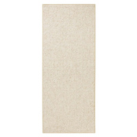 Krémový běhoun 80x200 cm Wolly – BT Carpet