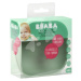 Miska pro miminka Silicone Suction Bowl Beaba Sage Green ze silikonu zelená od 4 měsíců