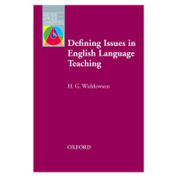 Oxford Applied Linguistics Defining Issues in English Language Teaching Oxford University Press