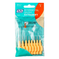 TEPE Mezizubní kartáčky Extra Soft oranžové 0,45 mm v sáčku 8 ks