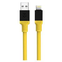 USB datový kabel Tactical Fat Man Cable USB-A/Lightning 60W 1m žlutý