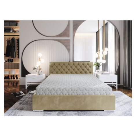 Čalouněná postel DANILO Monolith 02 160x200 cm FOR LIVING