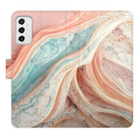 iSaprio flip pouzdro Colour Marble pro Samsung Galaxy M52 5G