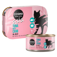 Cosma Thai/Asia v želé 24 x 170 g - Tuňák s krabím masem v želé