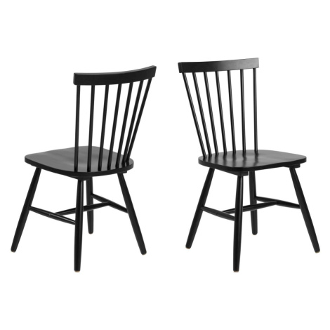 Dkton Designová jídelní židle Neri černá - Skladem