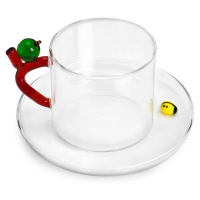 Ichendorf Milano designové šálky Designové šálky Fruits & Flowers Tea Cup Apple w/s Ladybu