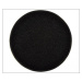 Eton černý koberec kulatý - 57 cm