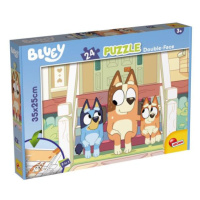 Oboustranné puzzle M-Plus 24 dílků Bluey Mr Monkey Jocks 99559 LISCIANI