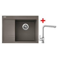 Sinks RIM 650 P Truffle + Elka