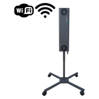 Germicidní zářič UVETTA Wi-Fi - Metalická černá IN48ABW SET, UV-C INDIRECT BLACK, UV-C power :48