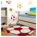 Ayyildiz koberce Dětský kusový koberec Fun 6001 red Rozměry koberců: 120x120 (průměr) kruh