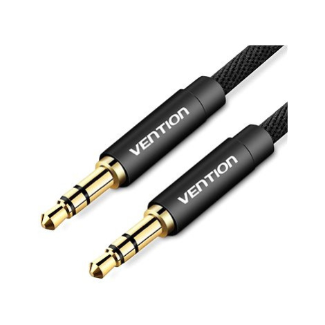 Vention Fabric Braided 3.5mm Jack Male to Male Audio Cable 3m Black Metal Type