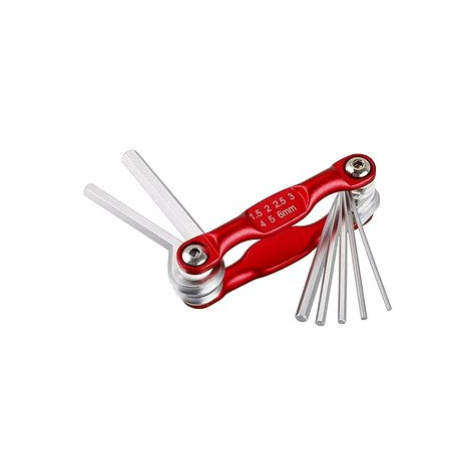 Klíče imbus, SET, 1,5 - 6 mm, 7 ks, CrV, FESTA