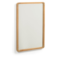 Nástěnné zrcadlo s dřevěným rámem 45x70 cm Shamel – Kave Home