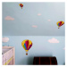 Samolepka na zeď - Horkovzdušný Balón I