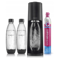 SodaStream Terra Černá Barevné lahve Fuse x2