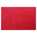 Vopi koberce Kusový koberec Eton červený 15 čtverec - 200x200 cm