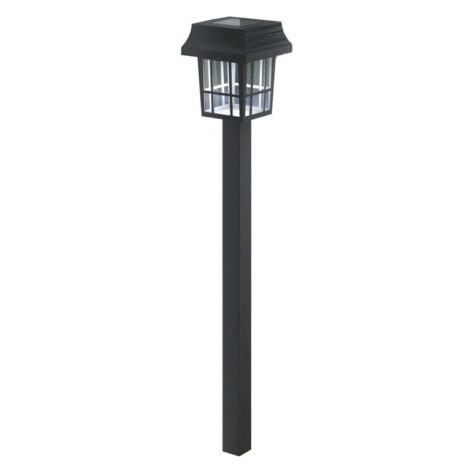 B.V.  - LED Solární lampa LED/0,006W/1,2V 32 cm černá 6500K IP44