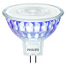 LED žárovka GU5,3 MR16 Philips 5,8W (35W) teplá bílá (3000K) stmívatelná, reflektor 12V 60°