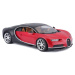 Bburago 1:18 Plus Bugatti Chiron black / red