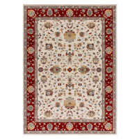 Červeno-krémový koberec 80x150 cm Classic – Universal